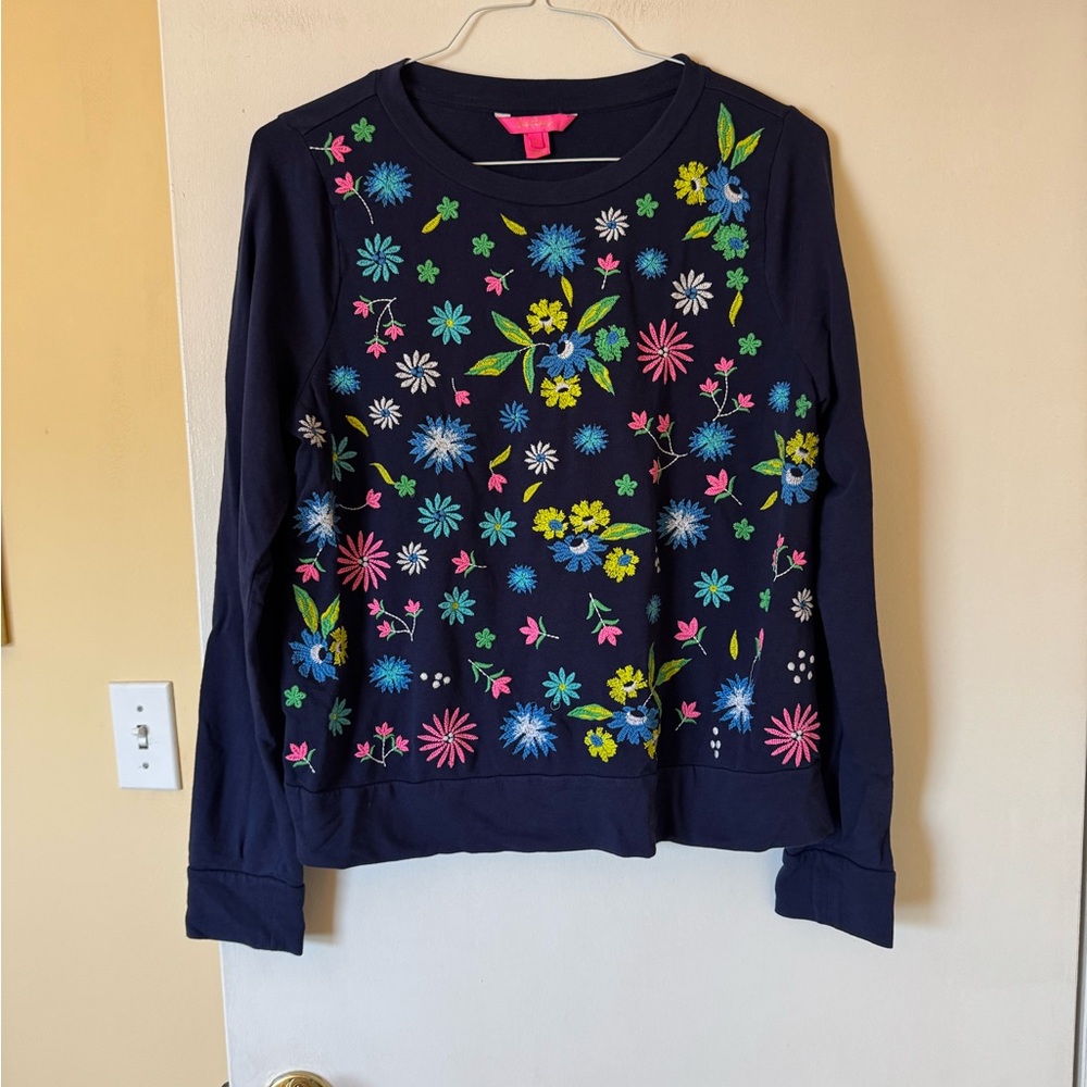 LILLY PULITZER top - size L - EUC